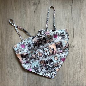 Tarot Card Print Bandana Crop Tank Top